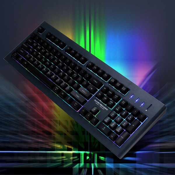 NKEYBOARD NKEY-P2 레인보우 LED